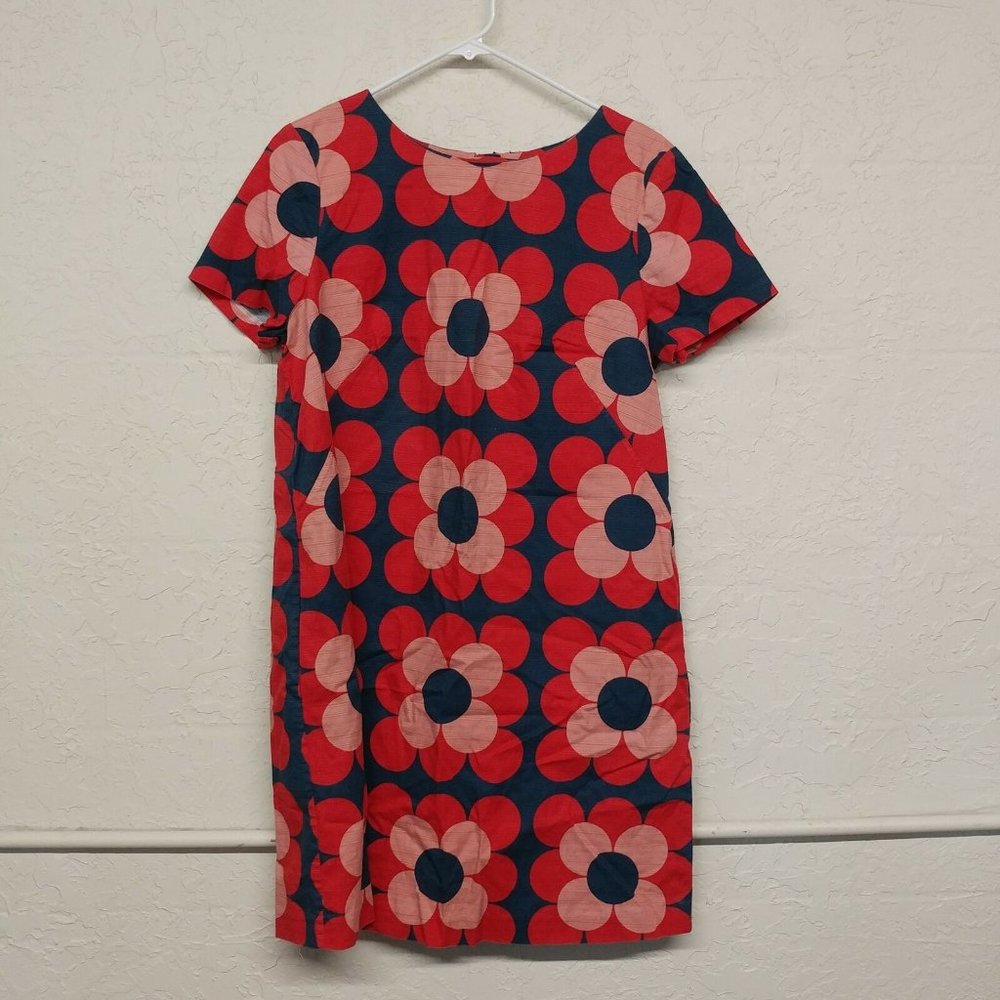 Boden Shift Dress 10R Harriet Tunic Floral Print